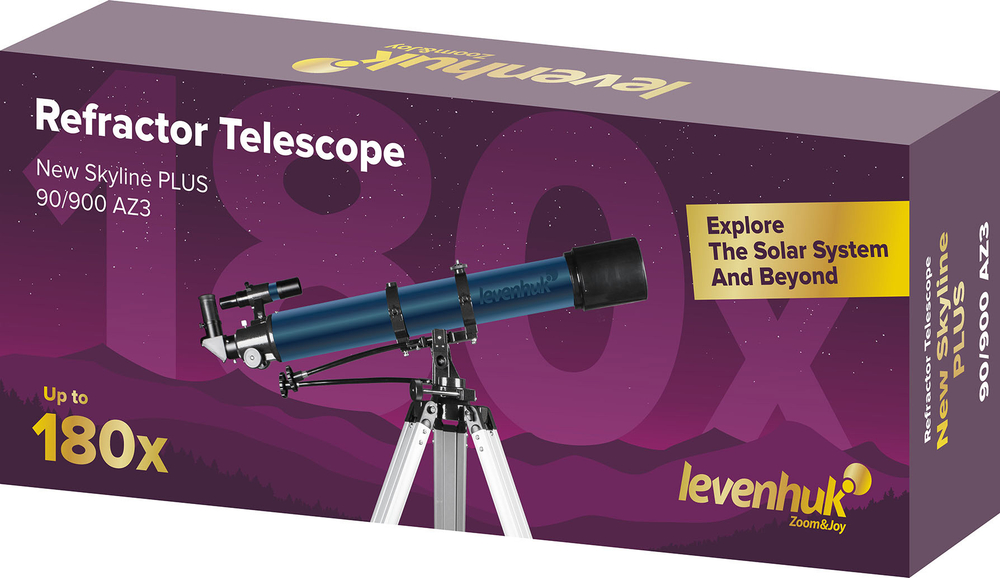 Телескоп Levenhuk New Skyline PLUS 90/900 AZ3