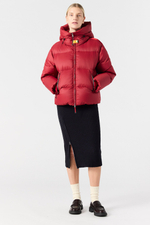 Короткий жен. пуховик Parajumpers VANIA 310 красный