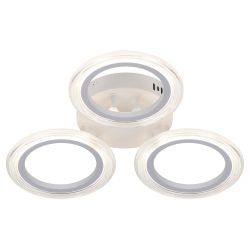 Светильник потолочный светодиодный ЭРА Модерн Ring CLL-1-39W 4K WH без ДУ белый | Светильники SPB-6 без ДУ