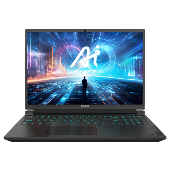 Ноутбук GIGABYTE G6X 2024 9MG i7-13650HX 16Gb SSD 1Tb NVIDIA RTX 4050 6Gb 16 WUXGA IPS Cam 73Втч No OS Темно-серый 9MG-42KZ854SD