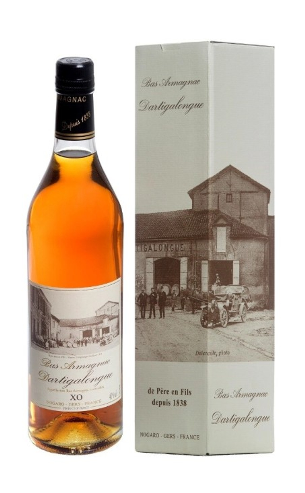 Арманьяк Dartigalongue XO, Bas Armagnac AOC, 0.5 л.