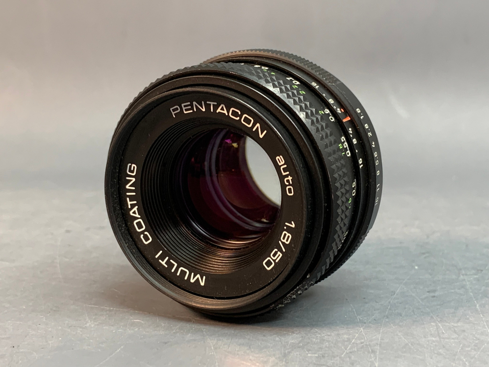 MC Pentacon Auto 1.8/50mm фокусировка очень тугая