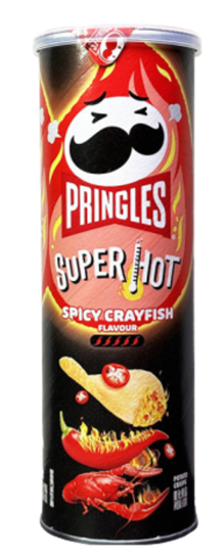 Чипсы Pringles со вкусом Раков в острых специях
