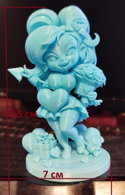 Девушка - 3D фигурка подарок универсальный на все случаи жизни