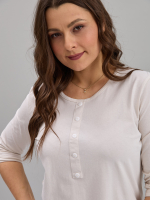 Лонгслив ЛНк-005/экрю