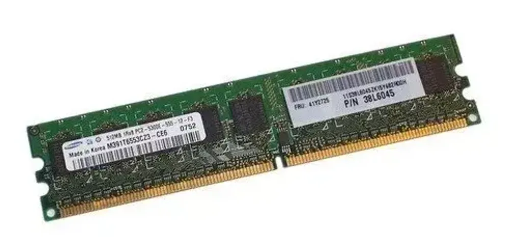 Оперативная память IBM 512MB PC2-5300E ECC DDR2 38L6045