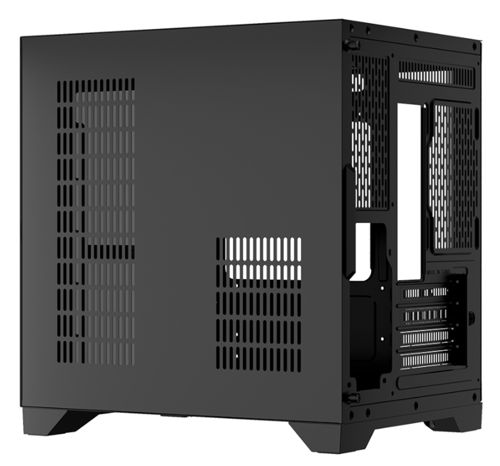 Корпус mATX 1STPLAYER MEGAVIEW MV5-T