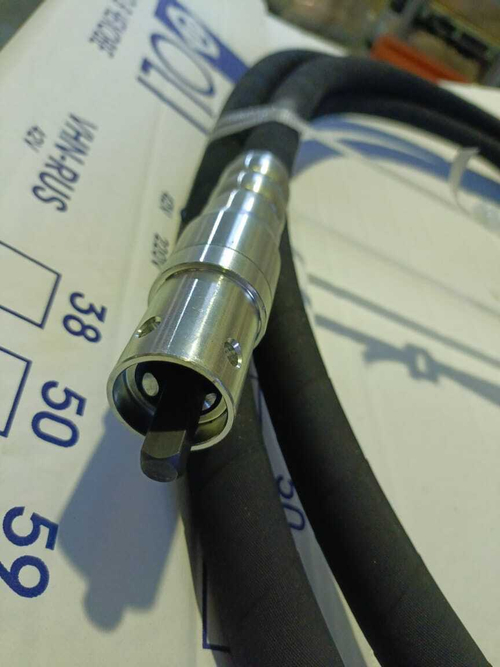 Гибкий вал OLI для булавы 38/48/58 – (серия 1BE – крепление фиксатор)