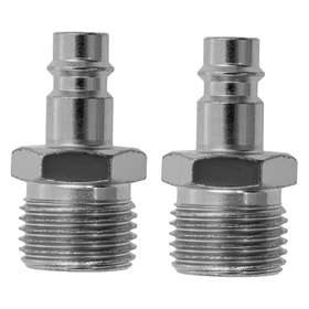 Ниппель универсальный быстросъемный ("папа") внешняя резьба 1/2, 2 шт, Stels