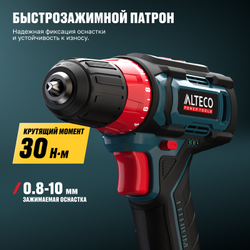 Аккумуляторная дрель-шуруповерт ALTECO CD 16-30