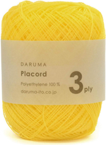 placord 3ply, цвет лимонный желтый 2