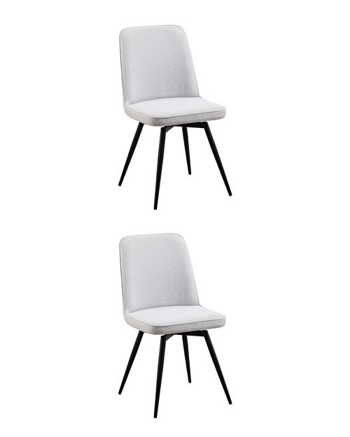 Стул Flatt вращающийся серый 2 шт.