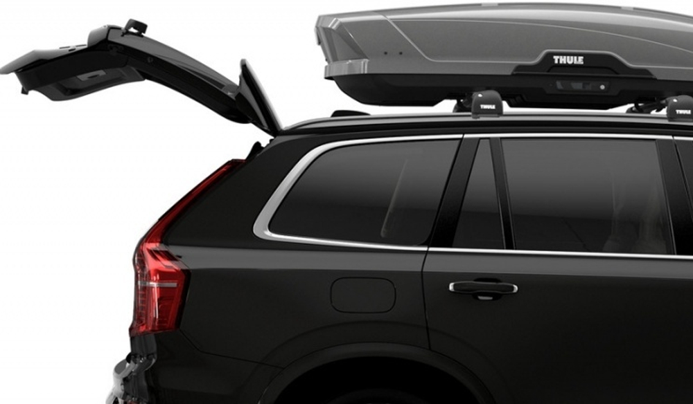 Автомобильный бокс Thule Motion XT L серебристый глянец, 450 л (629700)
