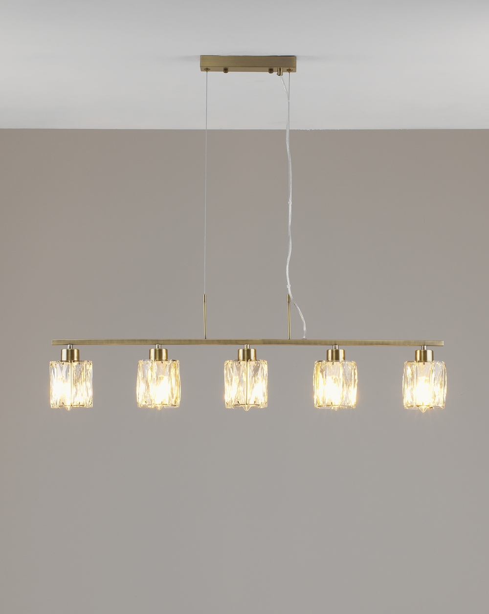 Люстра подвесная Moderli V11683-5P Prismique