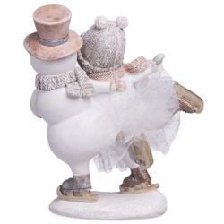 СТАТУЭТКА "СНЕГОВИКИ" 16Х9,5Х18,5 СМ