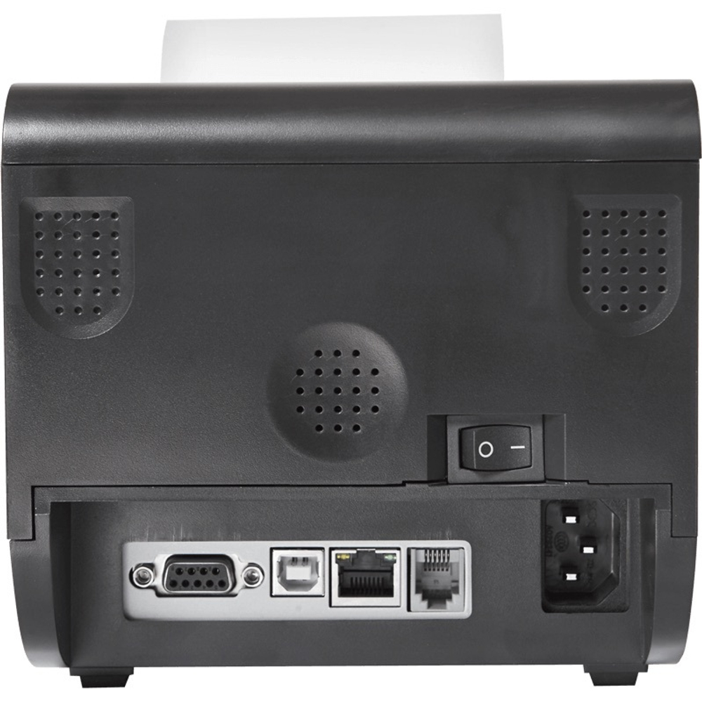 Чековый принтер TRP80USE III (80 мм, 250 мм/сек, USB, RS, Ethernet, автоотрез, звонок, черный) c БП.