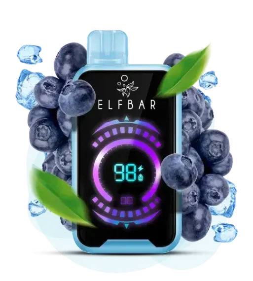 ELF BAR RAYA D2 - Blueberry Ice (5% nic)