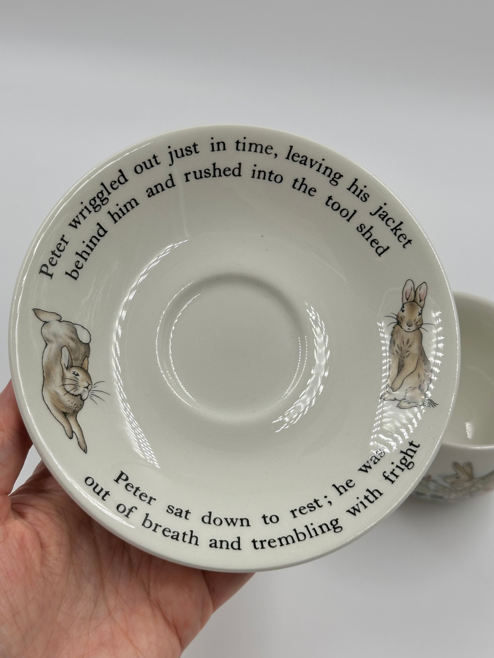 Чайная пара Peter Rabbit, Wedgwood