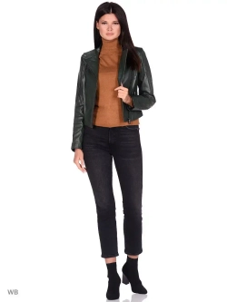 Косуха кожаная куртка женская Турция