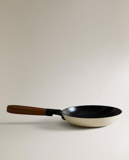 ZARA HOME ЧУГУННАЯ СКОВОРОДА, КРЕМОВЫЙ