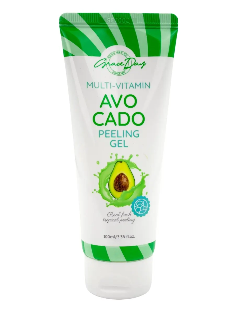 GRACE DAY - ПИЛИНГ-ГЕЛЬ ДЛЯ ЛИЦА С ЭКСТРАКТОМ АВОКАДО MULTI-VITAMIN AVOCADO PEELING GEL, 100 МЛ