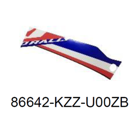 86642-KZZ-U00ZB. STRIPE A, L. MIDDLE COWL *TYPE1* (TYPE1 )