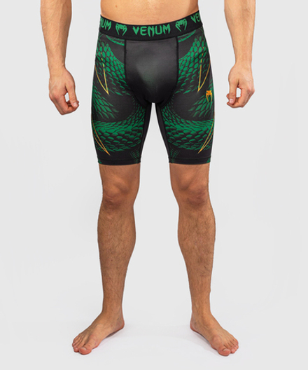 Шорты компрессионные Venum Matupa Black/Green/Gold