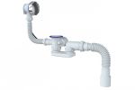 Сифон UNICORN автомат для ванны и глубок. поддона S102