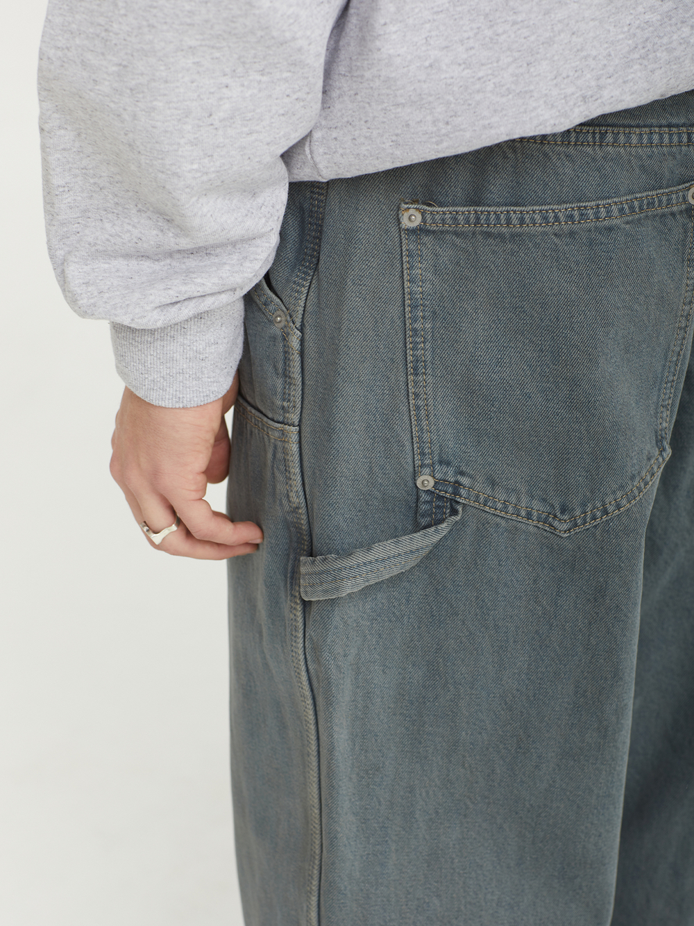 Мужские Джинсы Denim Double Knee