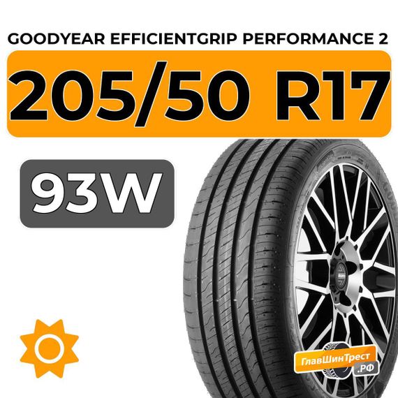 Goodyear EfficientGrip Performance 2 205/50 R17 93W XL