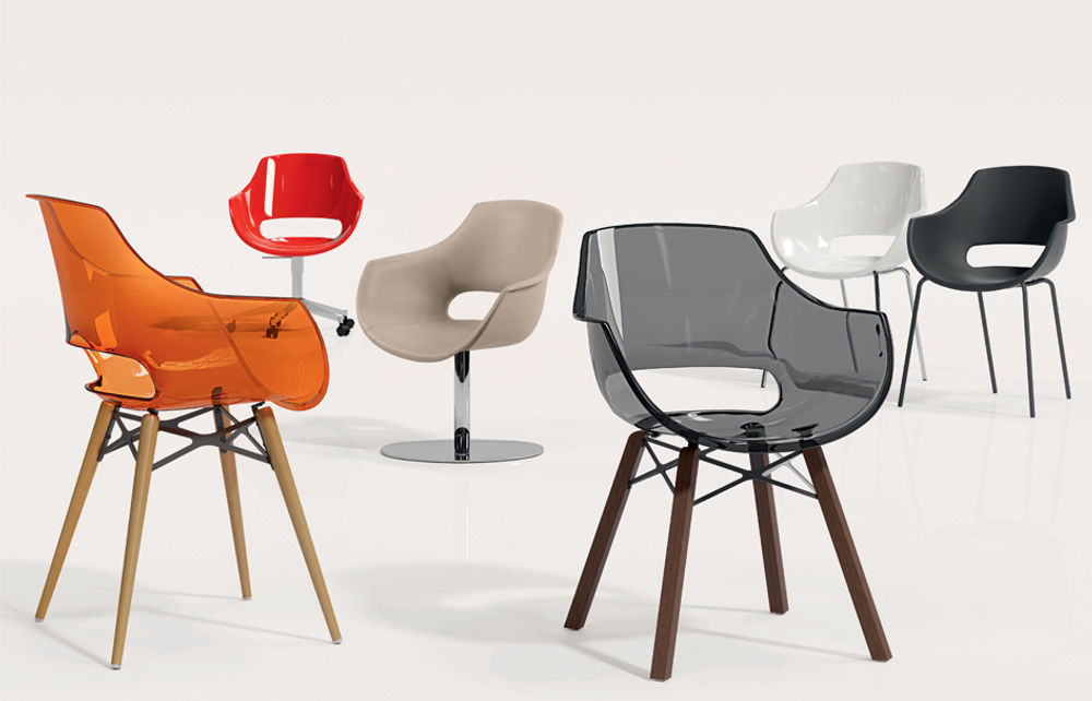 Кресло офисное на колесах Papatya Opal Chief