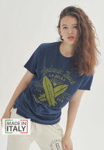 Футболка Bowery NYC "Windancer Beach" Vintage Mood Indigo