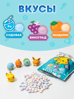 Конфеты против карисса Xylitol Lotte 32 г, 3 вкуса в 1 упаковке, Япония