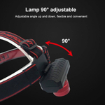 Фонарь налобный / тройной свет