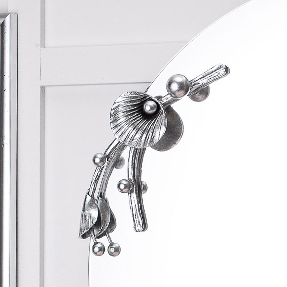 Зеркало настенное Атлантис Серебро