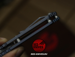 Нож Strider PT Titanium FRAG - рукоять титан, клинок стоунвош RK/Н124