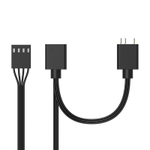 Кулер для процессора Ocypus Delta A40 EX BK ARGB, 120mm ARGB FAN, 4 HEAT PIPES, 4-PIN PWM, 500-1800 RPM, 29DBA