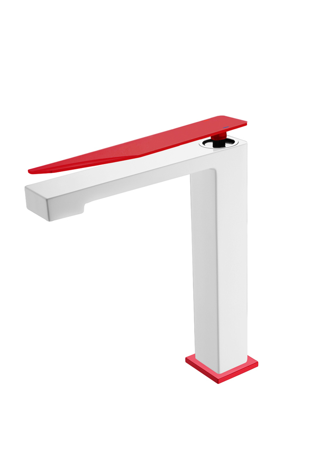 Смеситель для раковины Boheme Q White-Red