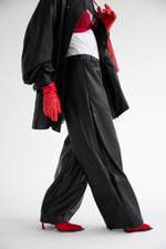 Брюки из экокожи JOUL