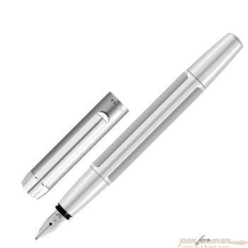 Перьевая ручка Pelikan Elegance Pura P40 серебристая с пером EF (PL952036)