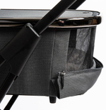 Детская коляска Peppy Tecla 3 в 1 с автокреслом First black Shadow Antrazit Chrome Edition (Графитовый)