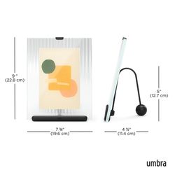 Фоторамка Flute, 13х18 см, черная