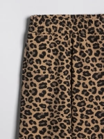 Леопардовый костюм для девочки на осень