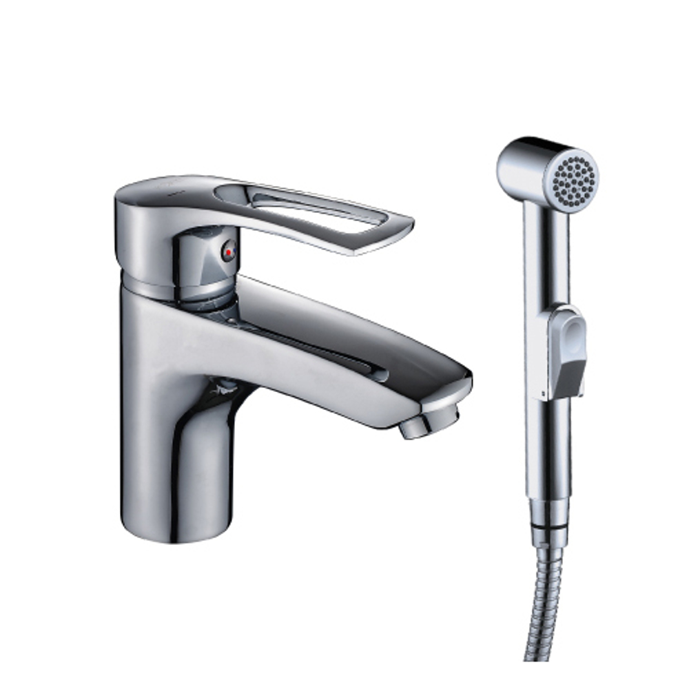 Смеситель Т40-15 ROSSINKA одноручный (40 мм) для умыв/ и биде, монолитный, хром