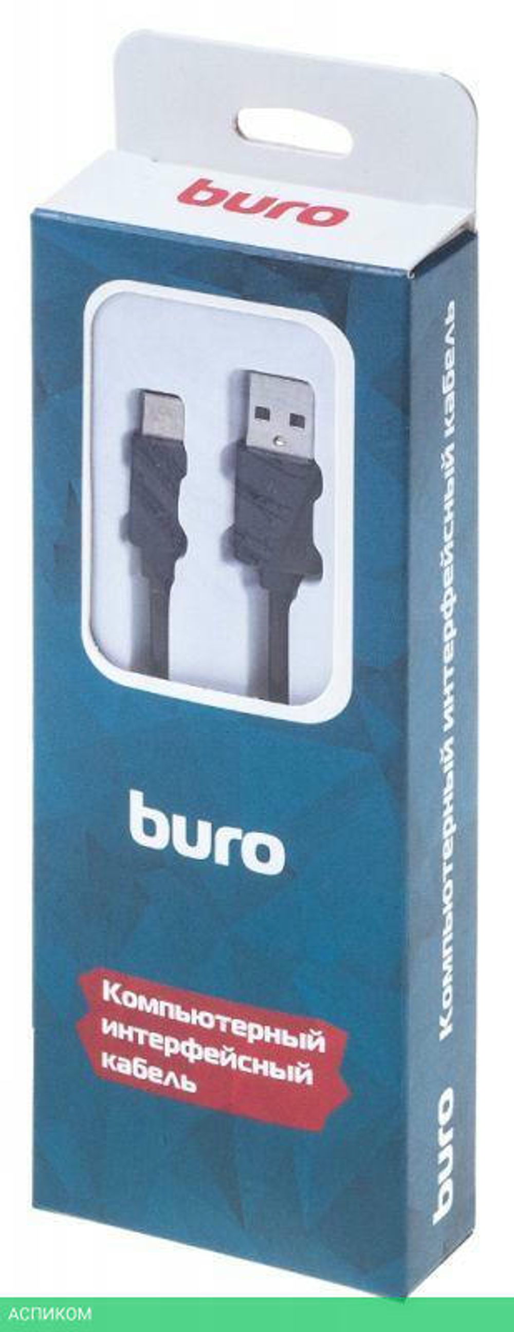 Кабель Buro BHP RET TYPEC18 1.8м черный