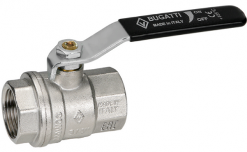 Бугатти Кран шаровый 1"1/2 г. г. (ручка)  (8/2шт)