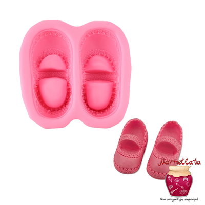 Молд силиконовый "Башмачки", 7*6,5 см