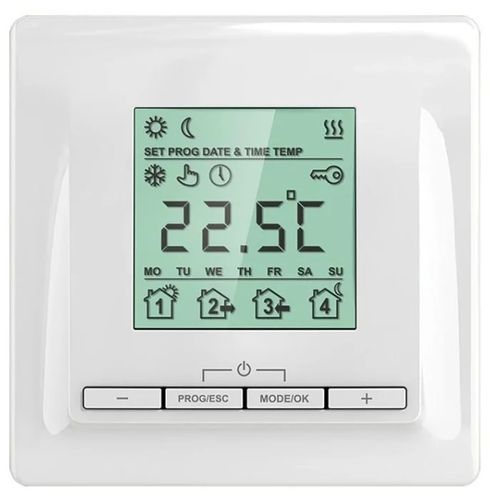 Терморегулятор Теплолюкс ТР 520 белый недельный