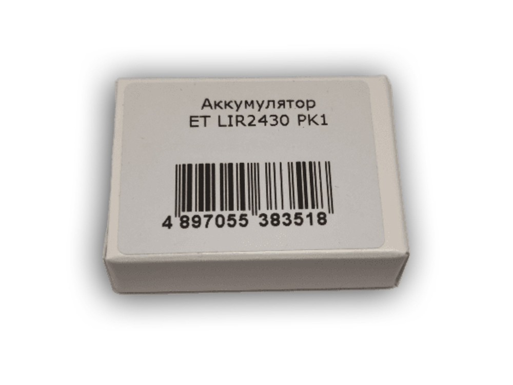 Аккумулятор ET LIR2430 PK1