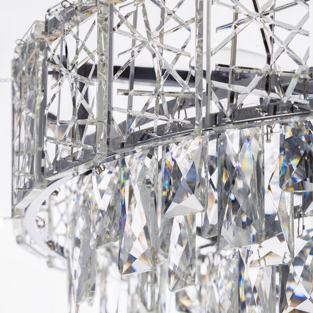 Citilux SAGRADA CL317251 Люстра хрустальная подвесная Хром